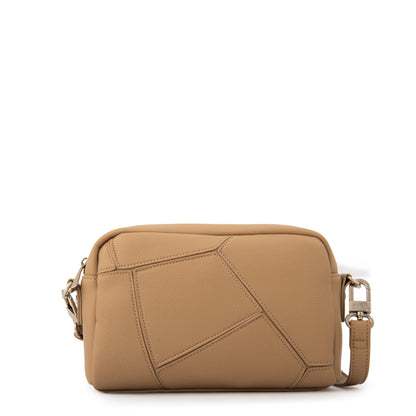 Cartera Bandolera javiera mediana taupe