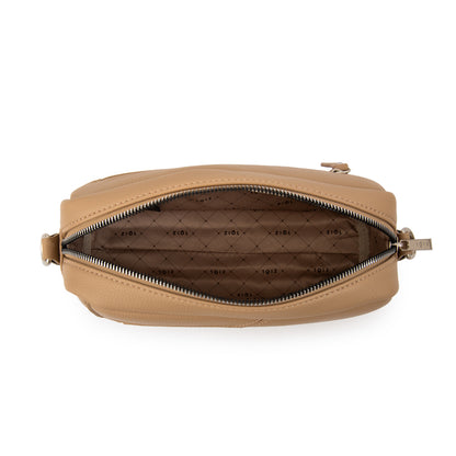 Cartera Bandolera javiera mediana taupe