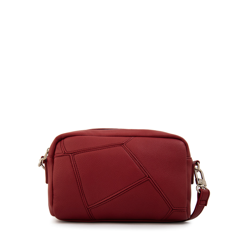 Cartera Bandolera javiera mediana rojo