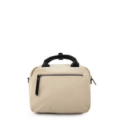 Cartera Bandolera ada mediana blanco crudo