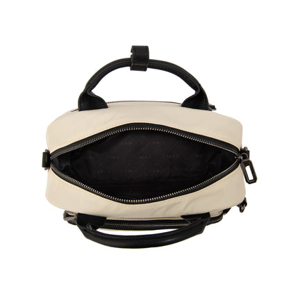 Cartera Bandolera ada mediana blanco crudo