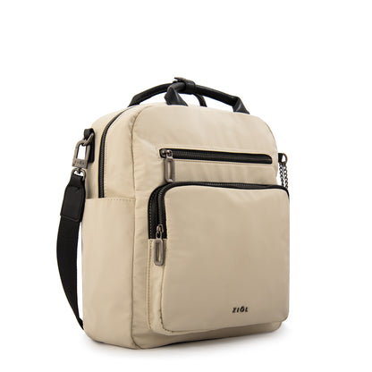 Mochila ada mediana blanco crudo