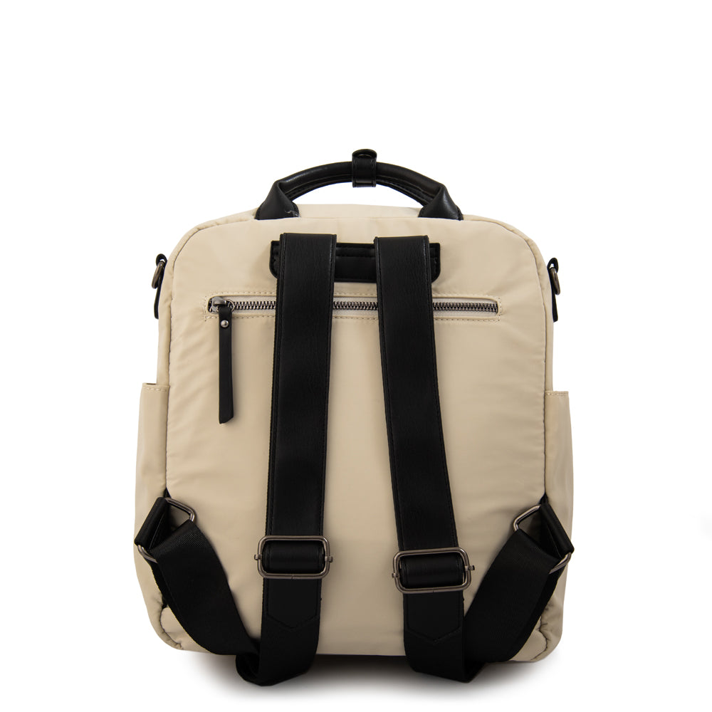 Mochila ada mediana blanco crudo