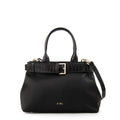 Cartera tote marina mediana negro