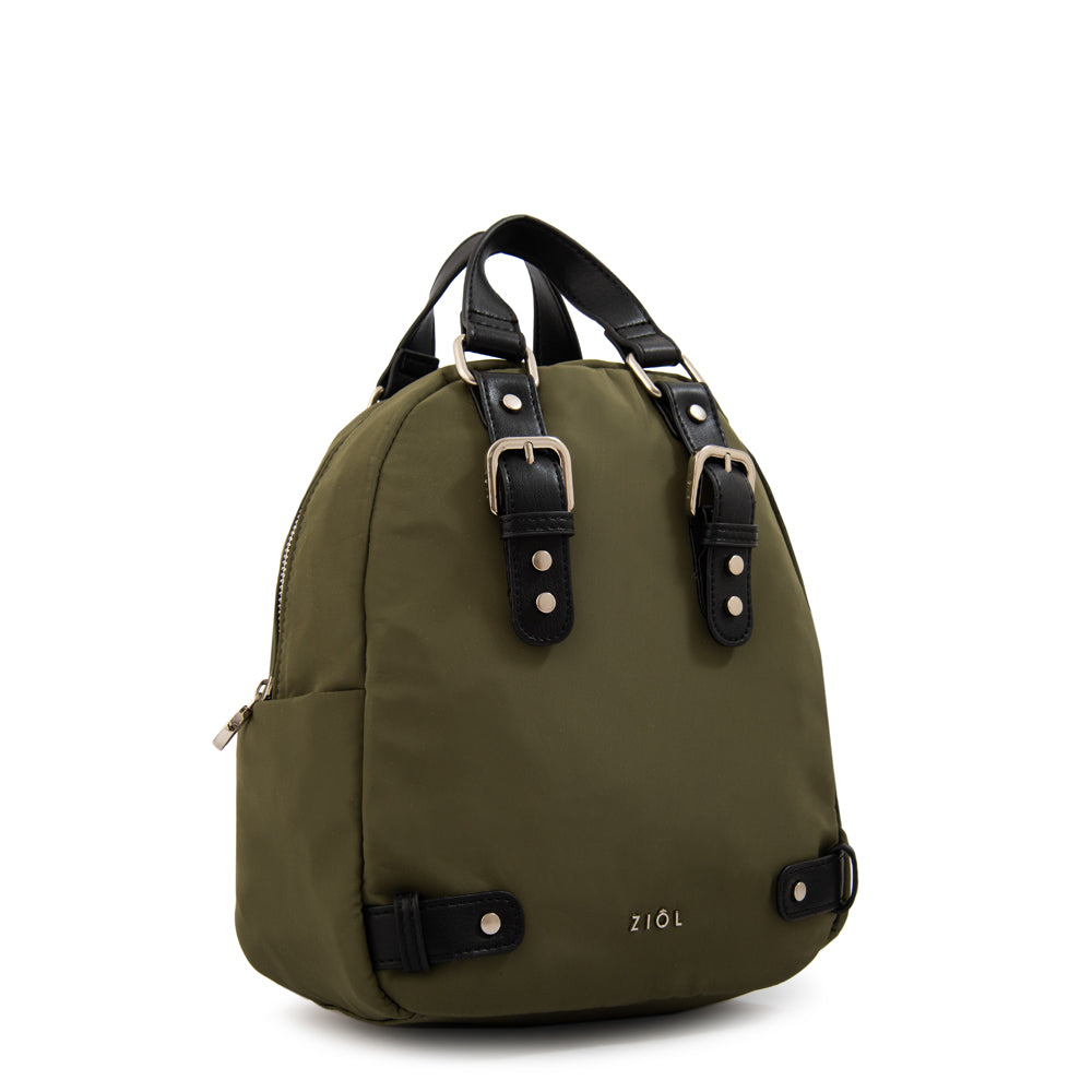 Mochila soleil pequeña verde oliva