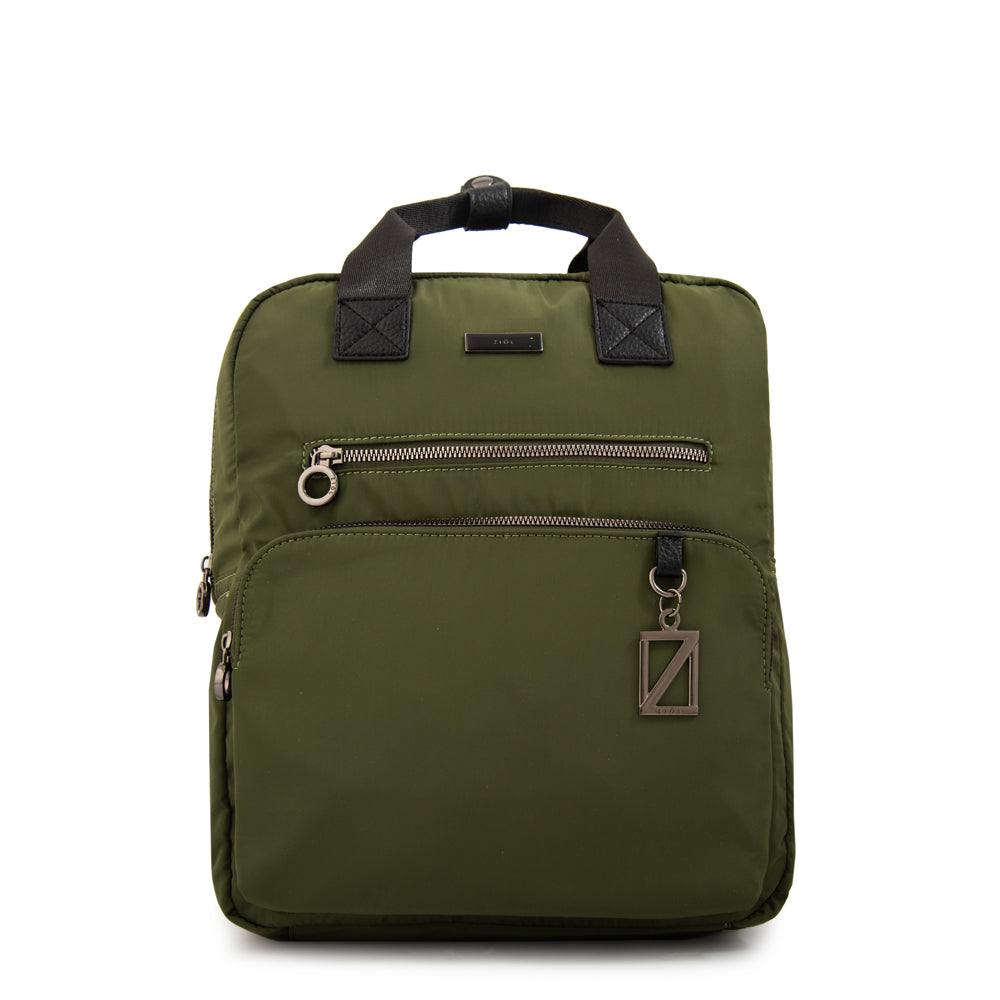 Mochila helena mediana verde oliva