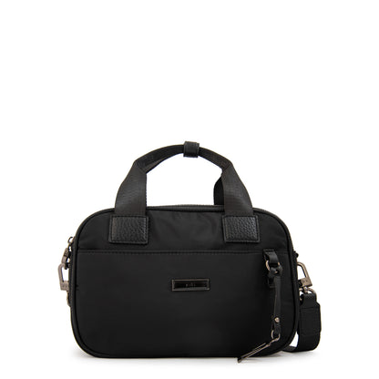 Cartera bandolera con asas helena negro