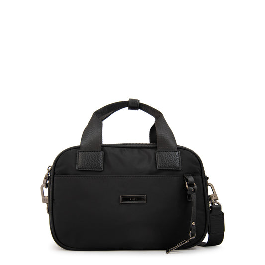 Cartera bandolera con asas helena negro