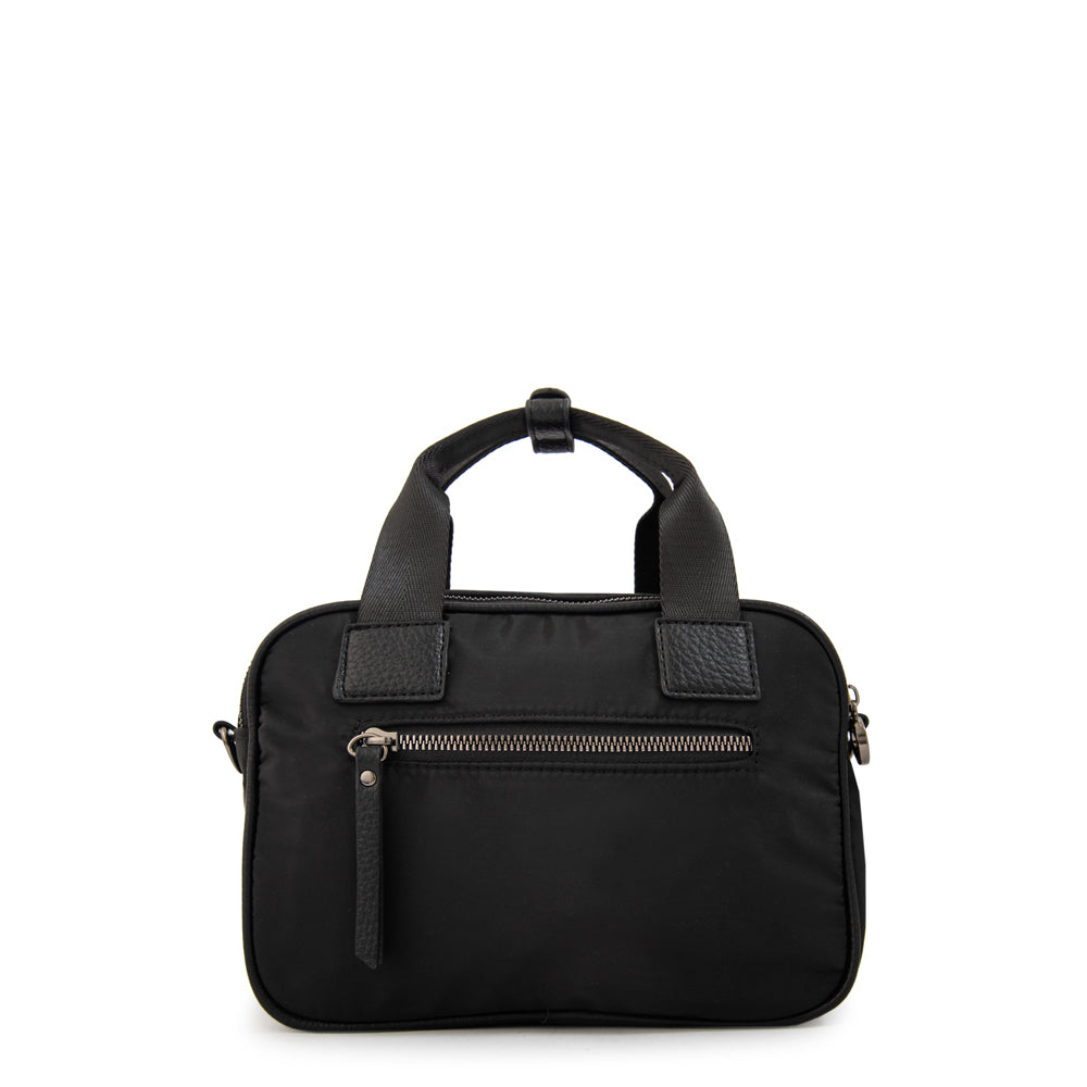 Cartera bandolera con asas helena pequeña negro