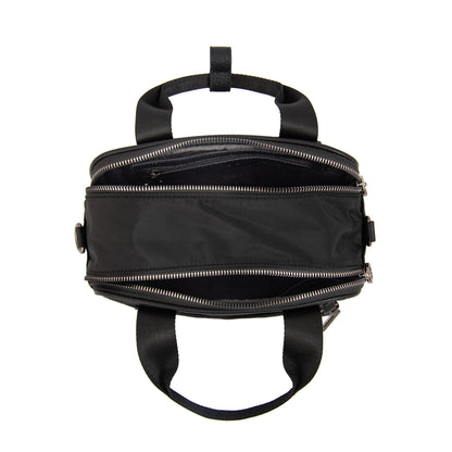 Cartera bandolera con asas helena negro