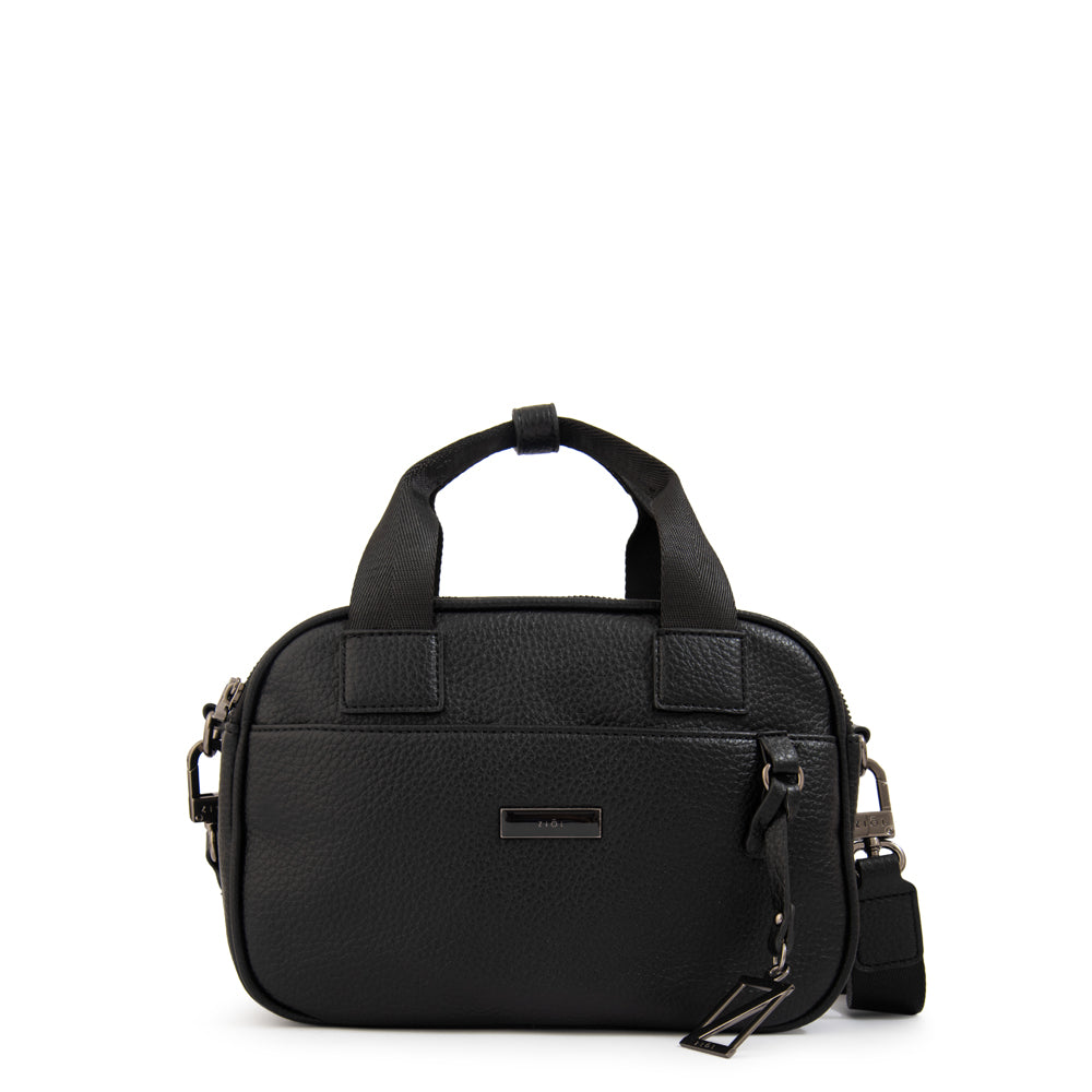 Cartera bandolera con asas helena pequeña negro