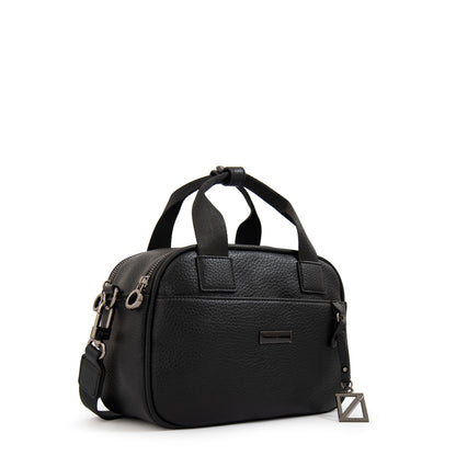 Cartera bandolera con asas helena pequeña negro