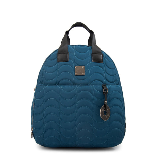 Mochila abigail mediana petroleo oscuro