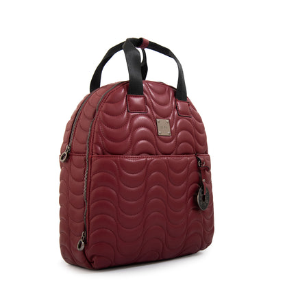 Mochila abigail mediana burdeo