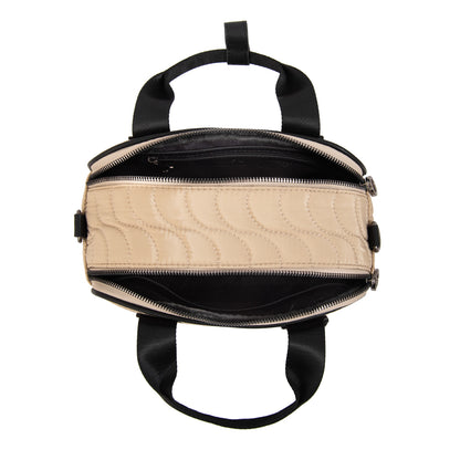 Cartera bandolera abigail mediana beige