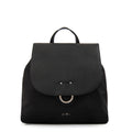 Mochila con tapa anastasia mediana negro