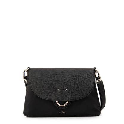 Cartera bandolera anastasia mediana negro