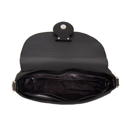 Cartera bandolera anastasia mediana negro