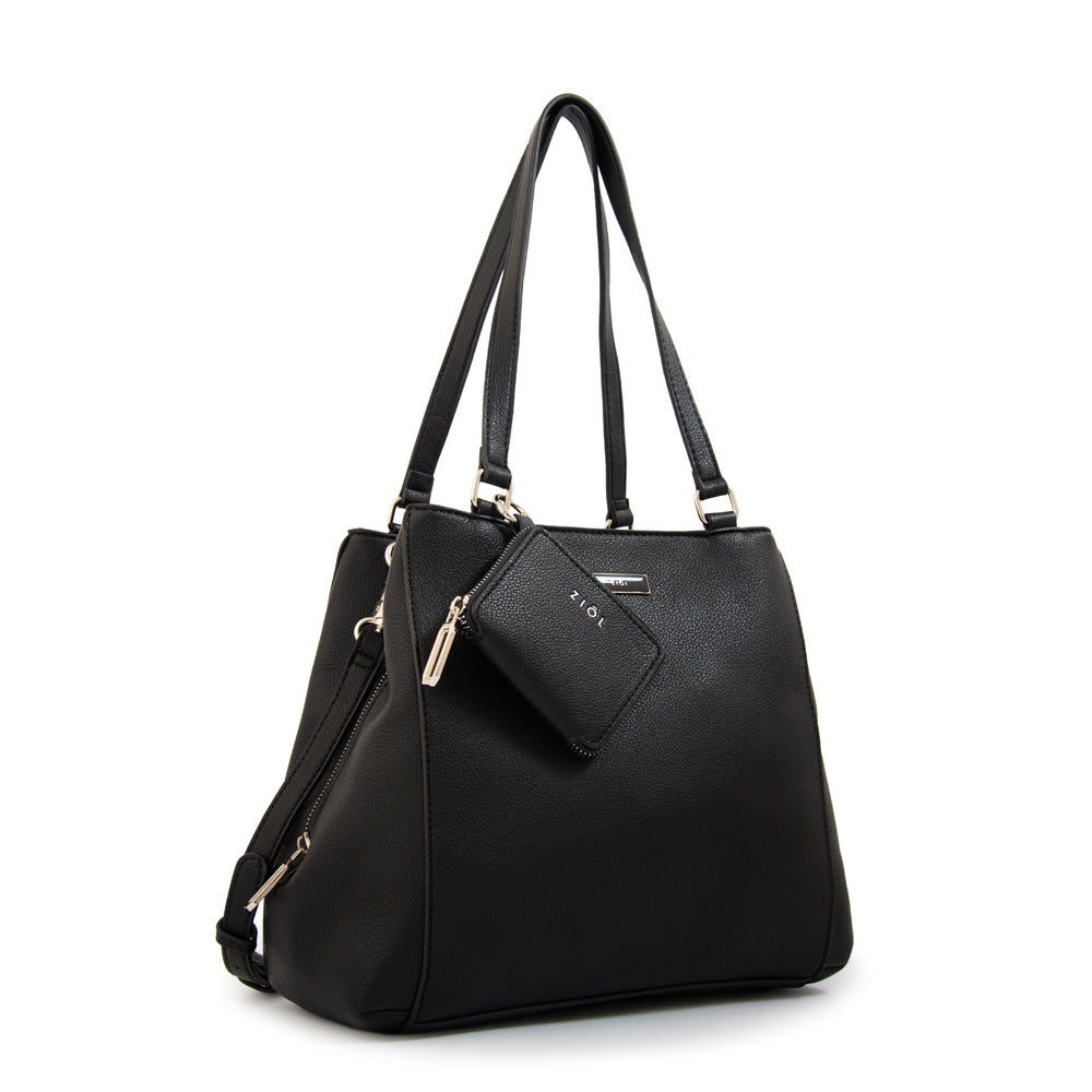 Cartera tote tres divisiones susana grande negro