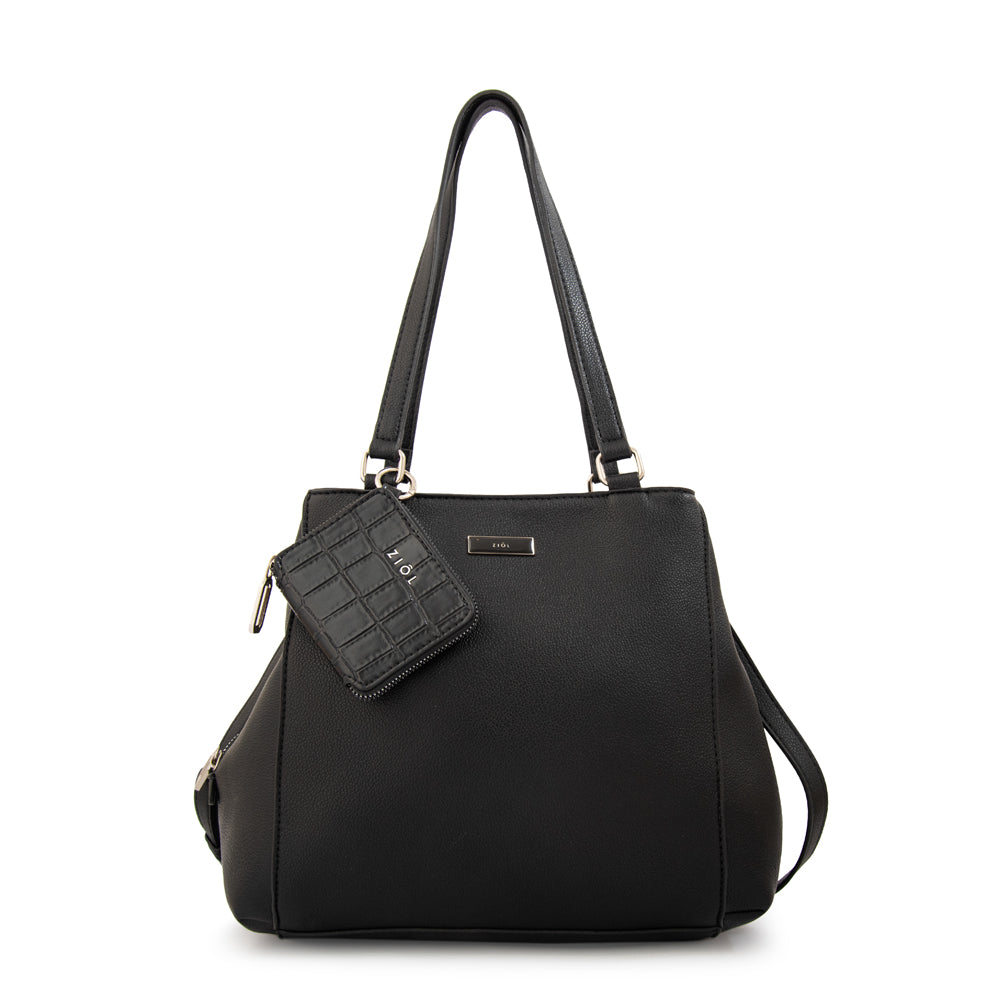 Cartera tote tres divisiones susana grande negro