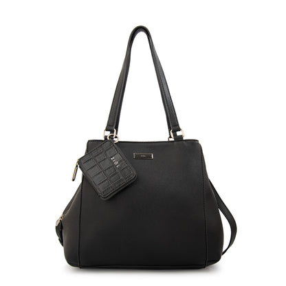 Cartera tote tres divisiones susana grande negro