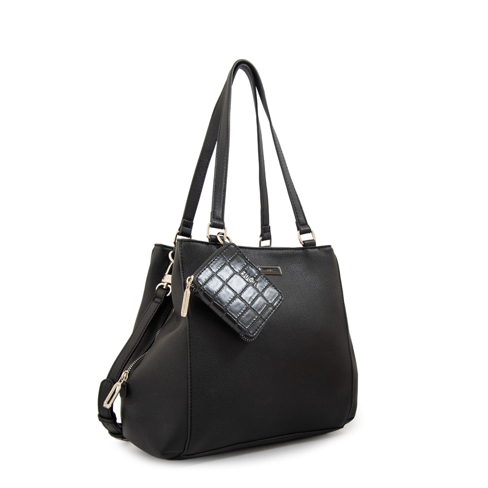 Cartera tote tres divisiones susana grande negro