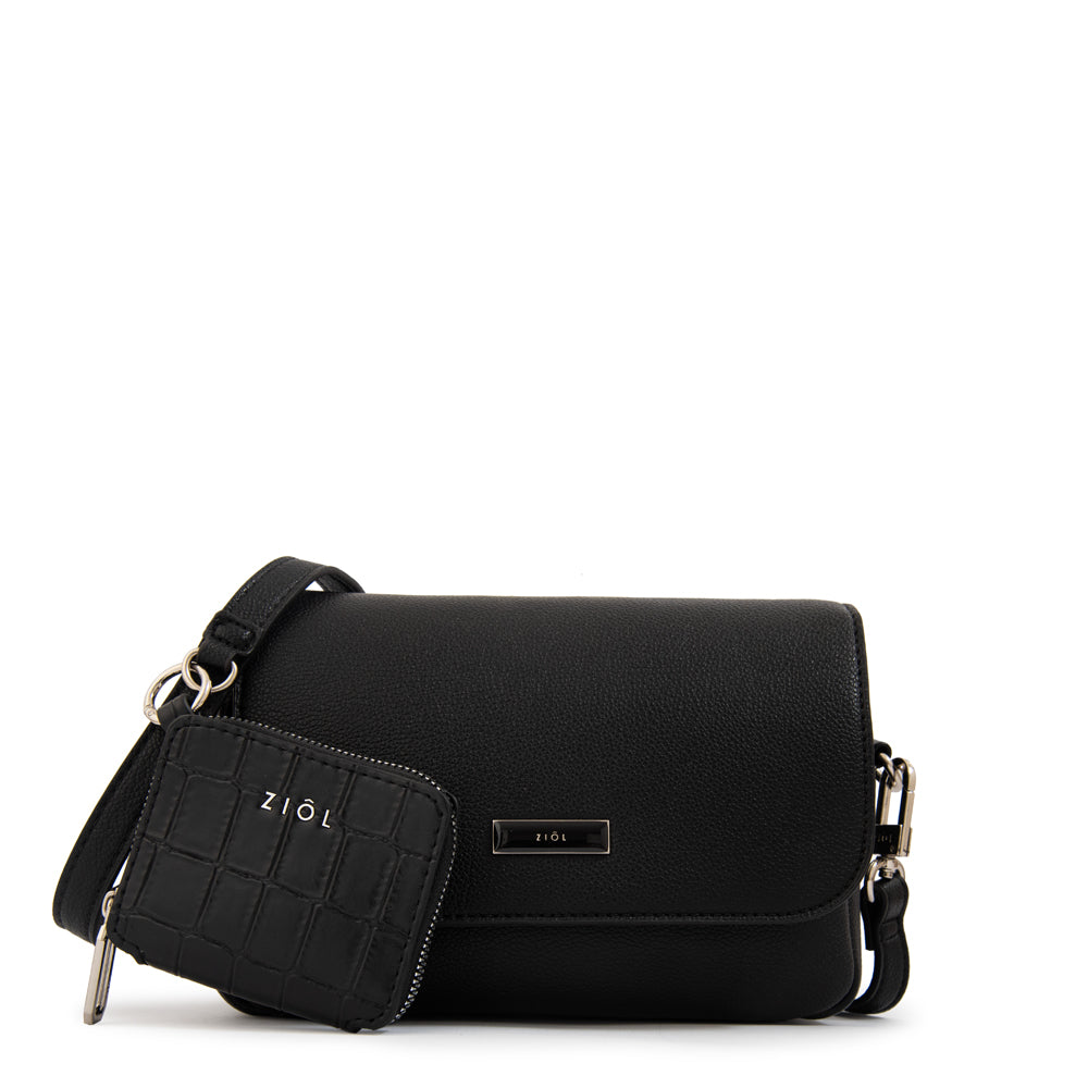 Cartera bandolera susana pequeña negro