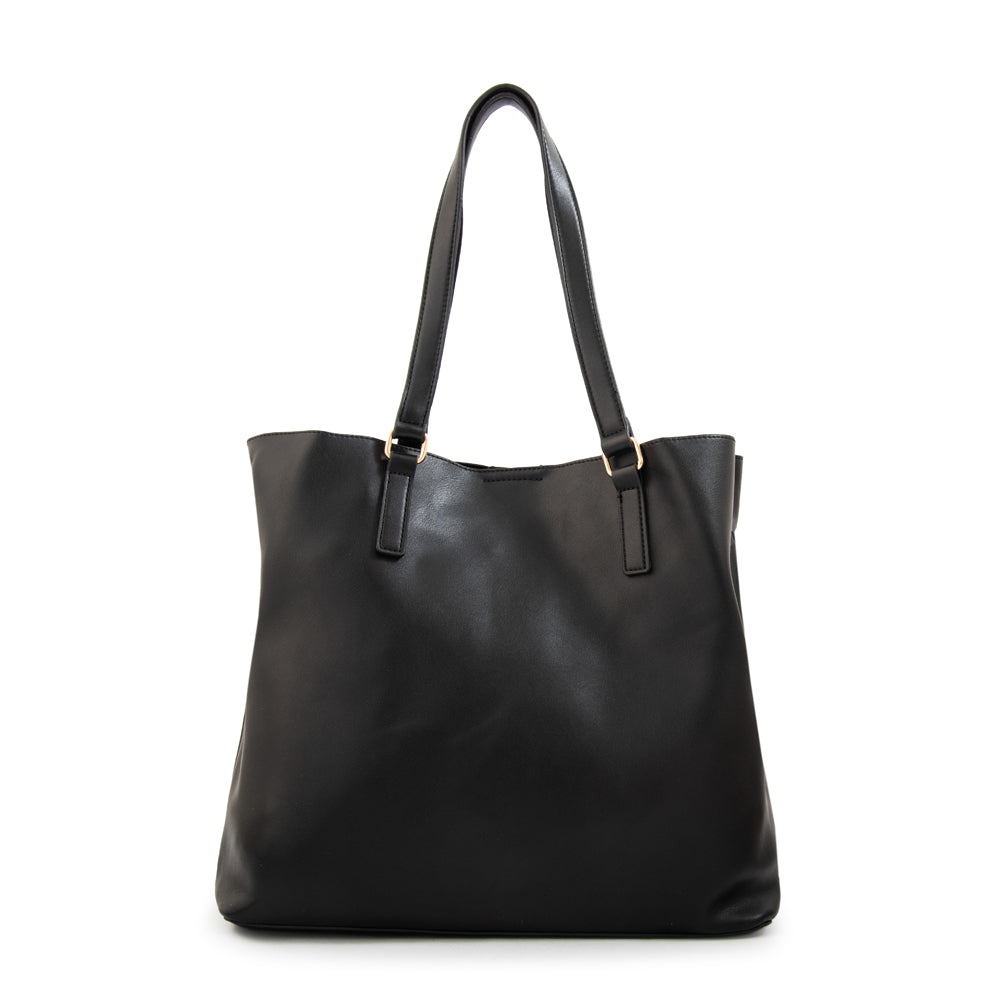 Cartera tote siberia grande negro