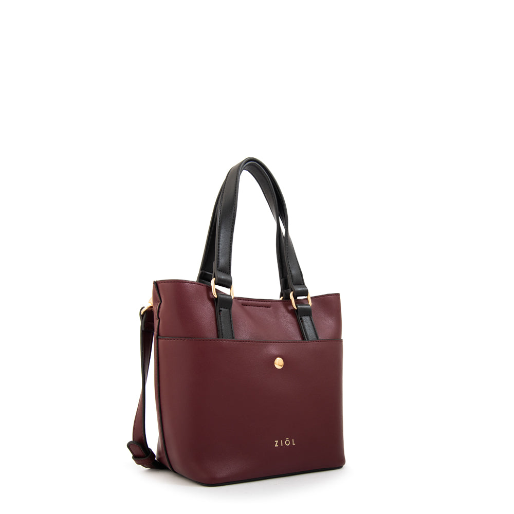 Cartera bandolera siberia grande burdeo