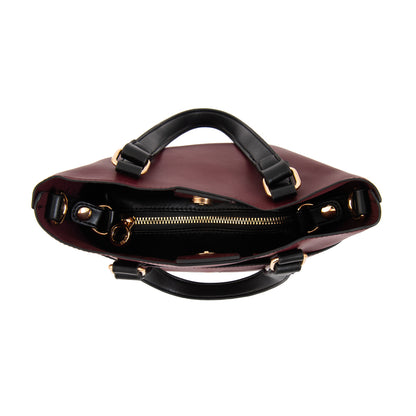 Cartera bandolera siberia grande burdeo