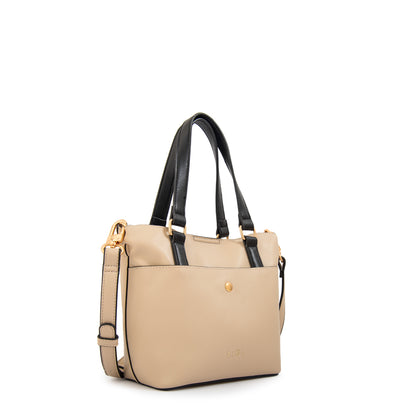 Cartera bandolera siberia grande blanco crudo