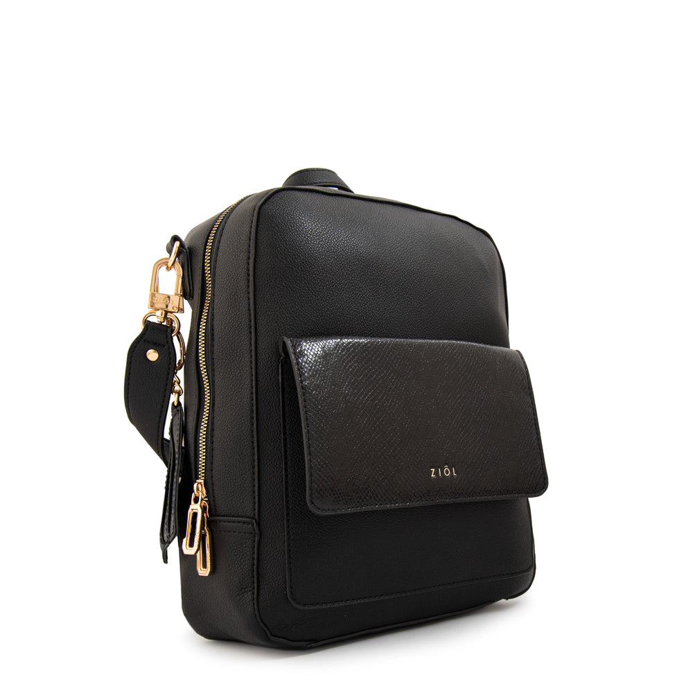Mochila michelle mediana negro