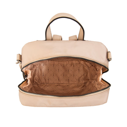 Mochila michelle mediana beige