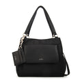 Cartera tote tres divisiones michelle negro