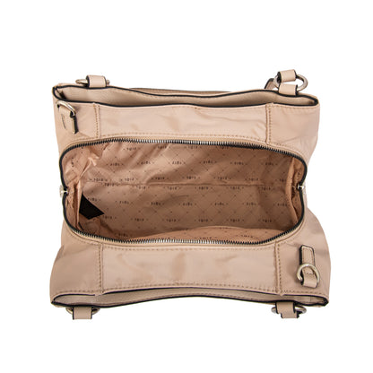 Cartera tote tres divisiones michelle grande beige