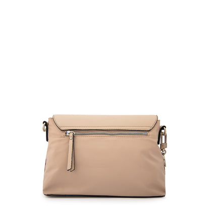 Cartera bandolera michelle pequeña beige