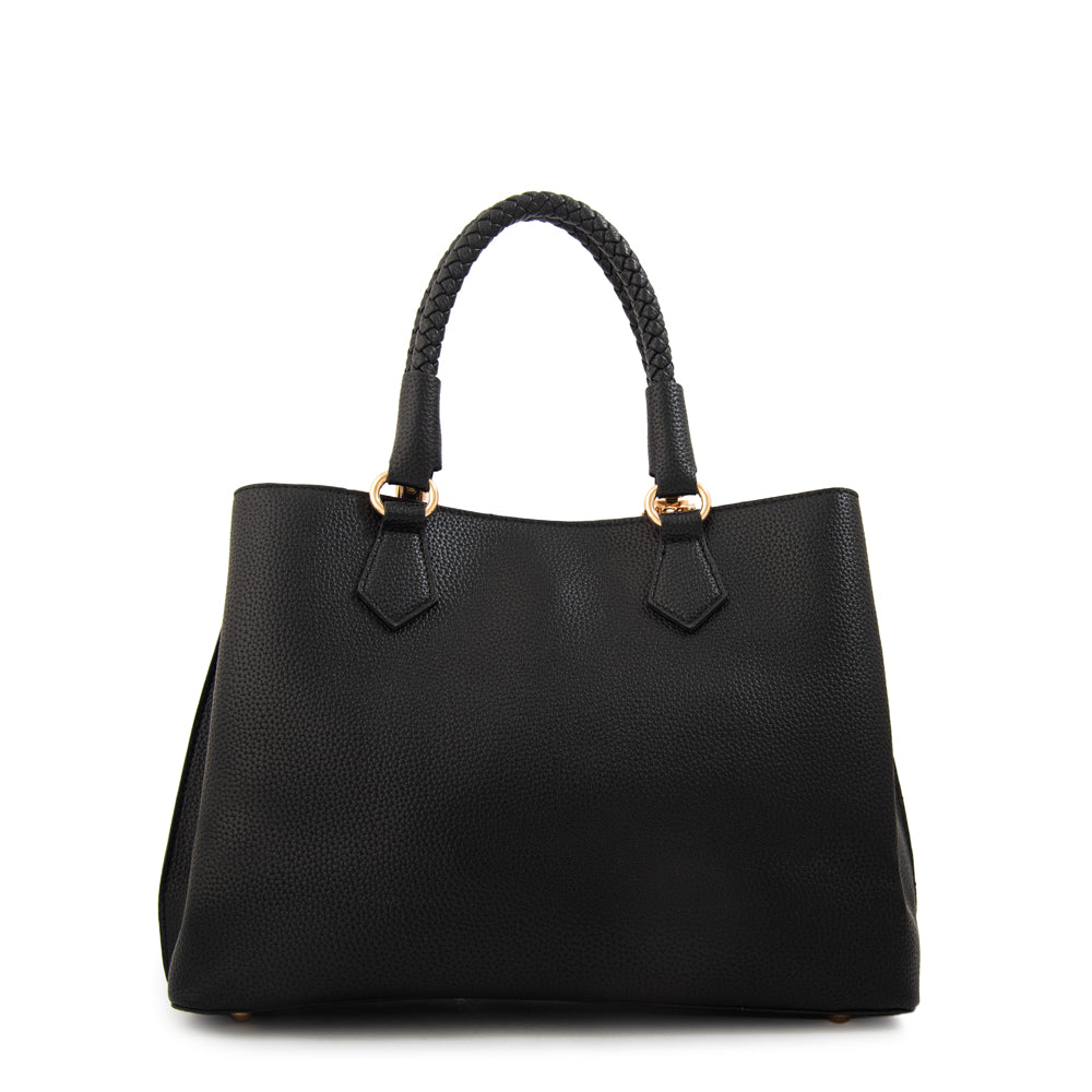 Cartera tote bambina mediana negro