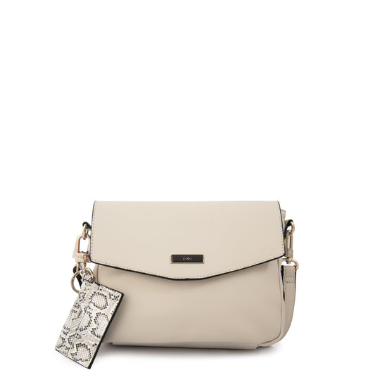 Cartera bandolera raquel pequeña gris