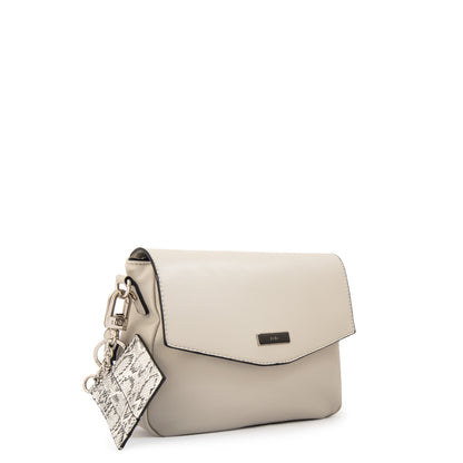 Cartera bandolera raquel pequeña gris