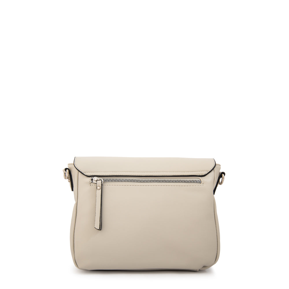 Cartera bandolera raquel pequeña gris