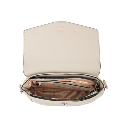 Cartera bandolera raquel pequeña gris