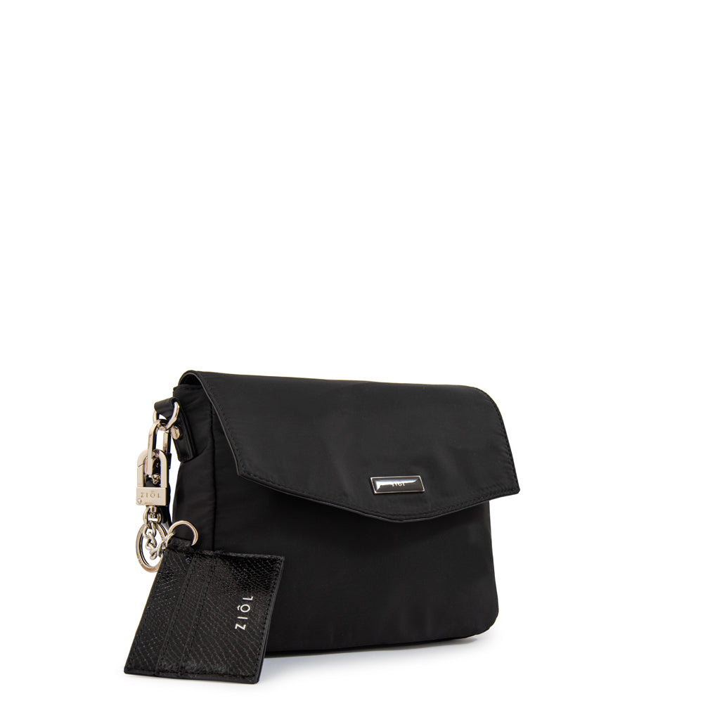 Cartera bandolera raquel pequeña negro