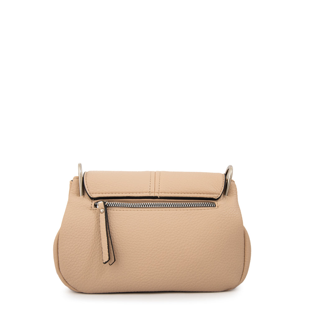 Cartera bandolera marcela mediana beige