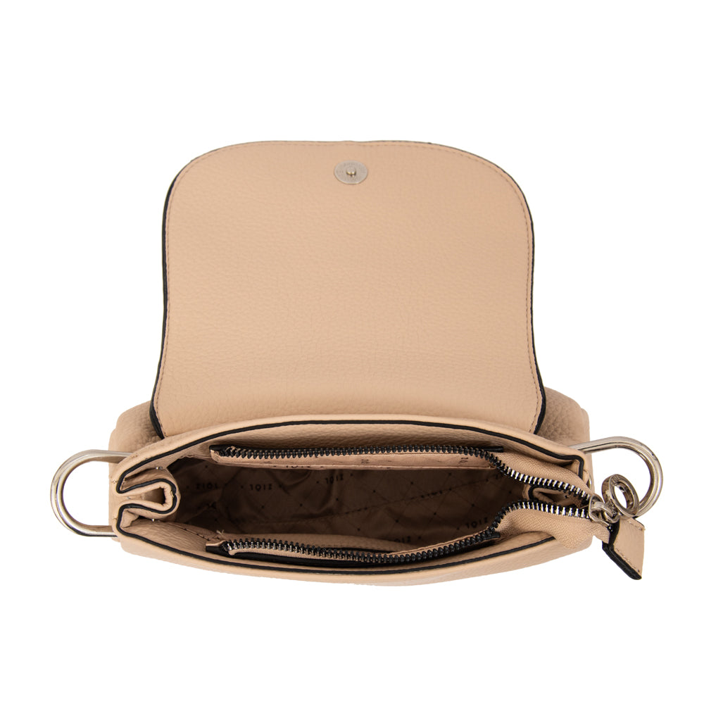 Cartera bandolera marcela mediana beige