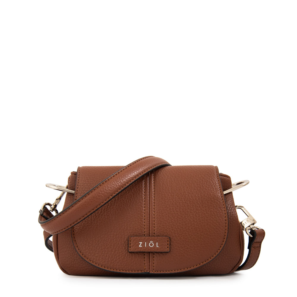 Cartera bandolera marcela mediana café
