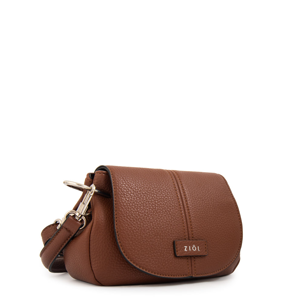 Cartera bandolera marcela mediana café