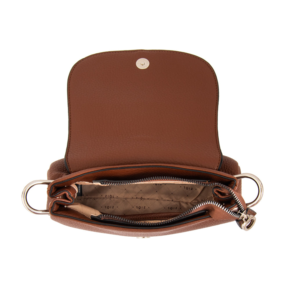 Cartera bandolera marcela mediana café