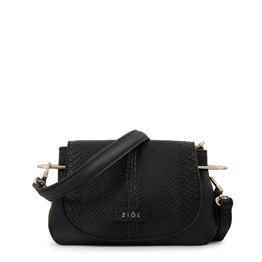 Cartera bandolera marcela mediana negro