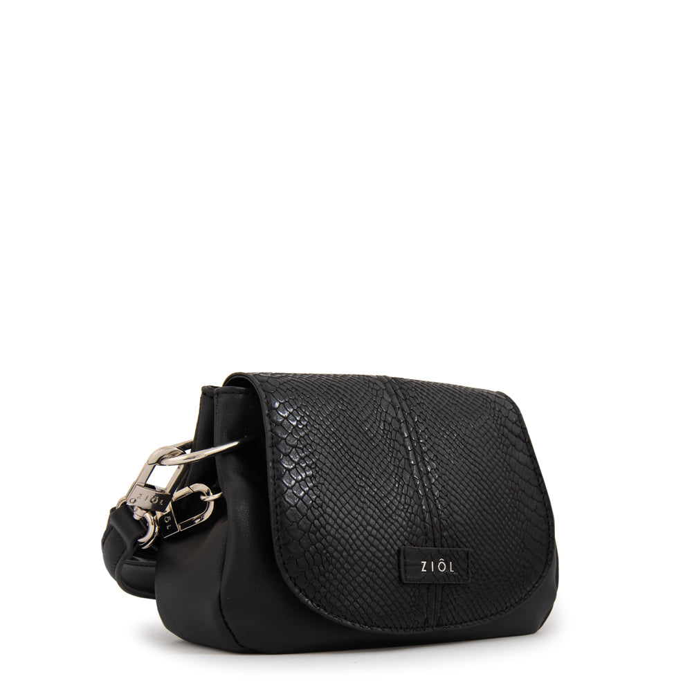Cartera bandolera marcela mediana negro