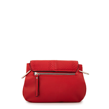 Cartera bandolera marcela mediana rojo